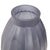 Kenneth Ludwig Chicago Cool Ice Blue Ribbed Vessel- Short For Sale - Image 4 of 7