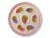 French Vintage French Stoneware Oyster Plates, Set of 5 For Sale - Image 3 of 6