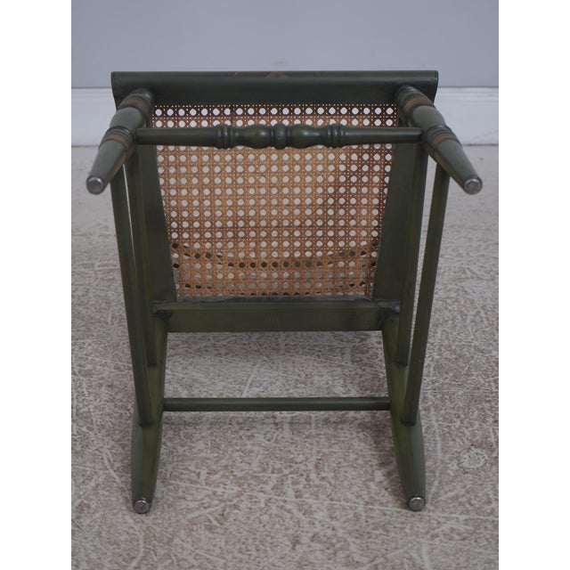 Hitchcock George Washington Mount Vernon Bicentennial Cane Seat Chair For Sale - Image 16 of 18