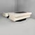 Italian modern wood, steel and leather desk attributed by Fabio Lenci, 1970s Desk for center of the room with a C-shaped...