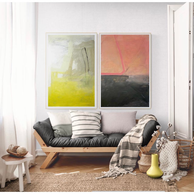 Contemporary Abstract Painting With Yellow For Sale In Phoenix - Image 6 of 6