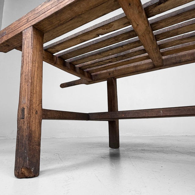 Antique French Display Bench, 1900s For Sale - Image 15 of 16