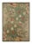 Green 2010s Rug & Kilim’s Chinese Style Art Deco Rug in Green With Red & Gold Florals For Sale - Image 8 of 8