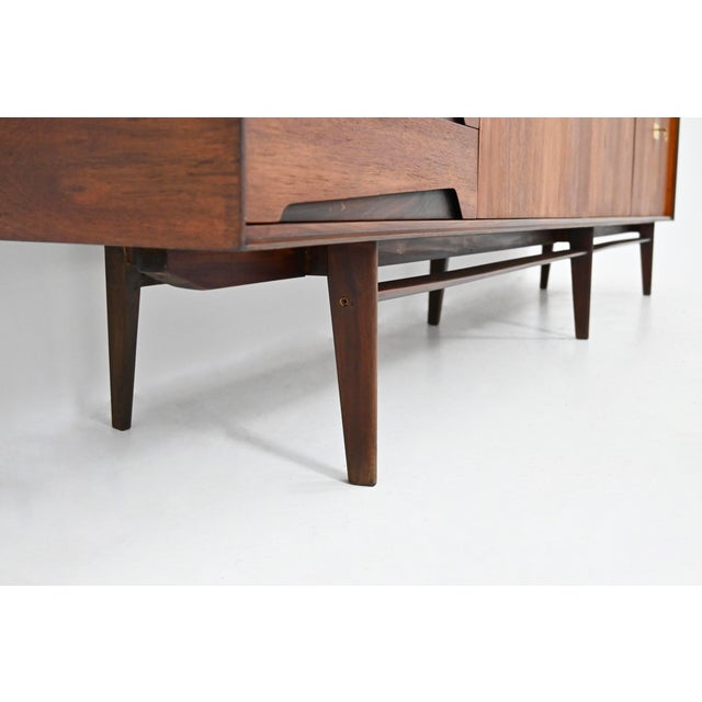 Sideboard attributed to Renato Magri for Cantieri Carugati, 1960s attributed to Edmondo Palutari For Sale - Image 13 of 16