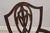Set of 6 Maitland Smith Shield Back Mahogany Dining Chairs For Sale - Image 9 of 18