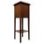 Antique Early 20th Century English Arts and Crafts Oak Cabinet For Sale - Image 9 of 11