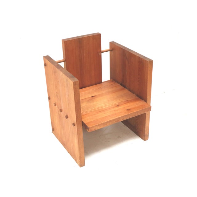 1970s Brutalist Armchair by Fritz Zeiger, 1970s For Sale - Image 5 of 16