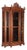 Antique Neo-Renaissance Showcase in Walnut For Sale