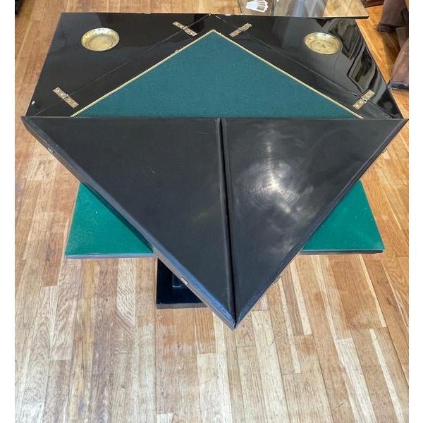 1930s Foldable Game Table by René Joubert & Philippe Petit (Dim), France, 1930s For Sale - Image 5 of 14