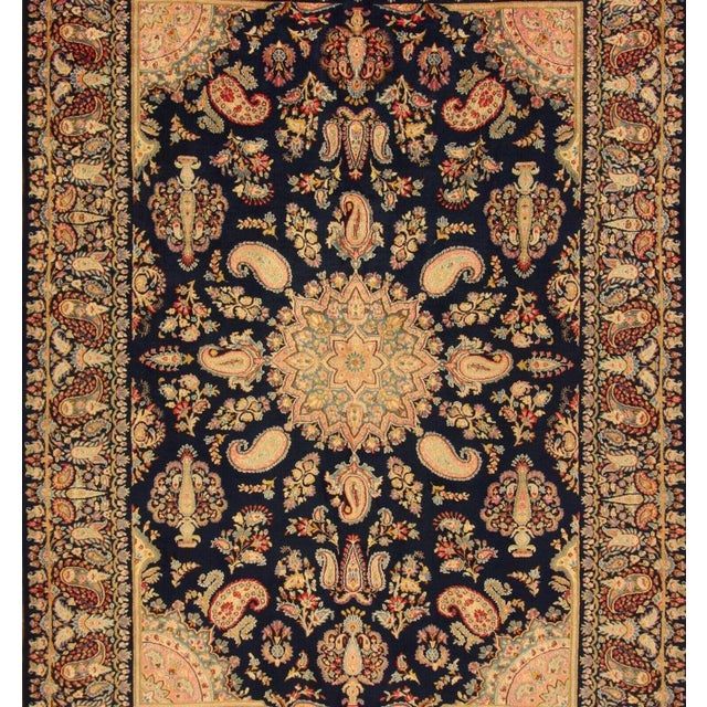 Middle Eastern Hand-Knotted Rug For Sale - Image 9 of 9