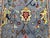 2000 - 2009 Slate Gray Persian Style Floral Rug, 3'3" X 5' For Sale - Image 5 of 16