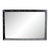1930-1950’s Art Deco Hollywood Regency Etched Venetian Glass Rectangular Wall Mirror For Sale