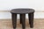 Tribal Handcarved Shadow Gray Nupe Stool For Sale - Image 3 of 7
