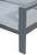 Metal Sardinia Aluminum Frame Outdoor 74" Love Seat / Sofa - Gray Cushions For Sale - Image 7 of 18