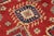 Textile Rustic Kazak Red/Beige Wool Rug - 8'11''x11'9'' For Sale - Image 7 of 10