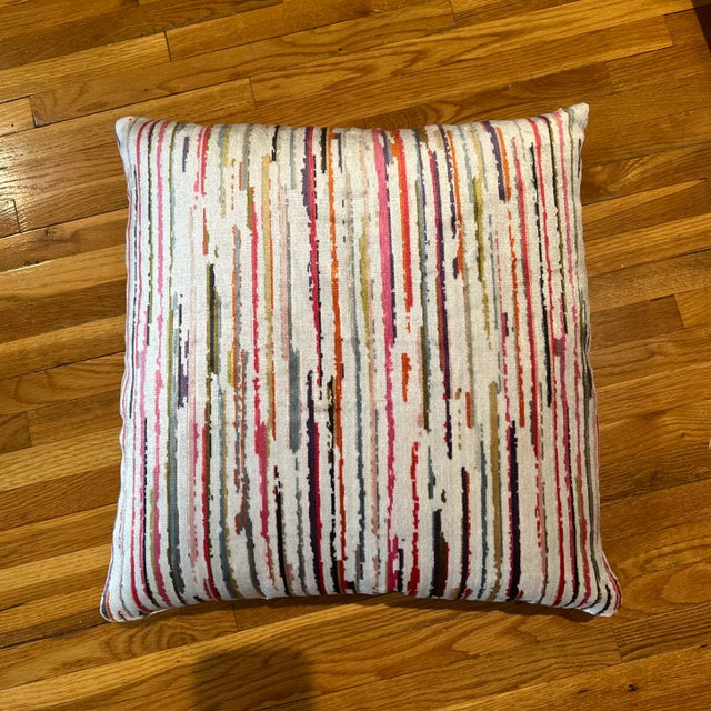 Modern Handcrafted Decorative Pillow Cover For Sale - Image 3 of 4