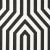 We introduced this large-scale, ziggurat design as a luxe cut velvet. Now, we've translated it into a fun, graphic print...