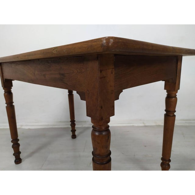 Bistro Table in Walnut For Sale - Image 18 of 18