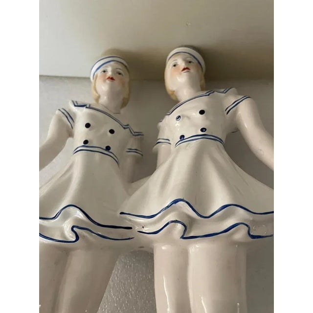 Ceramic Earthenware Sailor Statuette, 1940s For Sale - Image 7 of 9