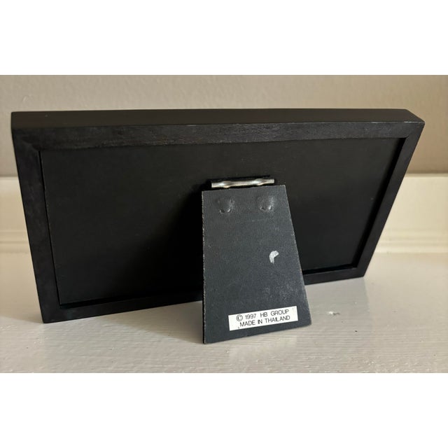 Miniature Trio of Original Watercolor Paintings Signed and Framed For Sale In Chicago - Image 6 of 6