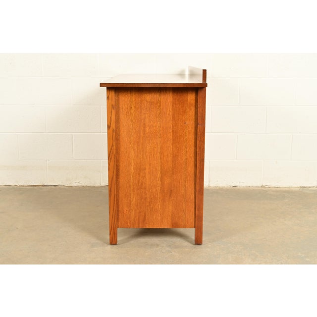 Stickley Harvey Ellis Collection Mission Oak Arts & Crafts Dresser or Chest of Drawers For Sale - Image 12 of 14