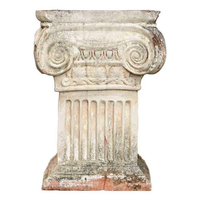 English 19th Century Cast Terracotta Column For Sale