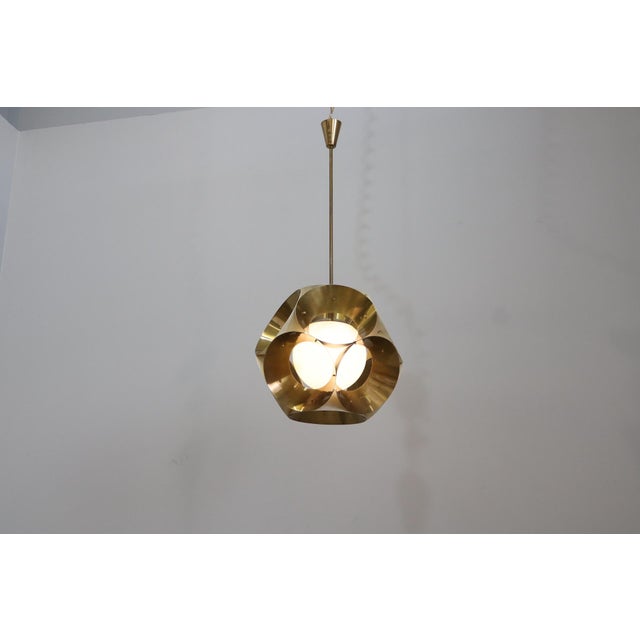 1960s Pendant Lamp by Angelo Lelii for Arredoluce, 1963 For Sale - Image 5 of 18