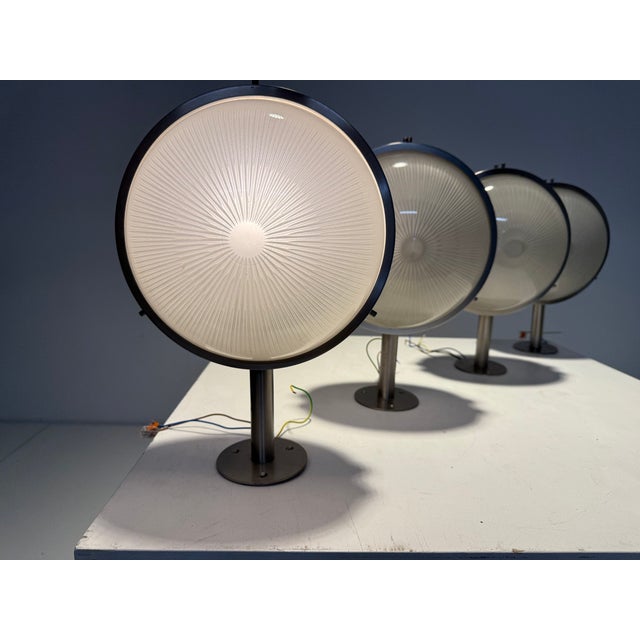 Artemide Large Gamma Wall Lamps by Sergio Mazza for Artemide, 1960s, Set of 2 For Sale - Image 4 of 8