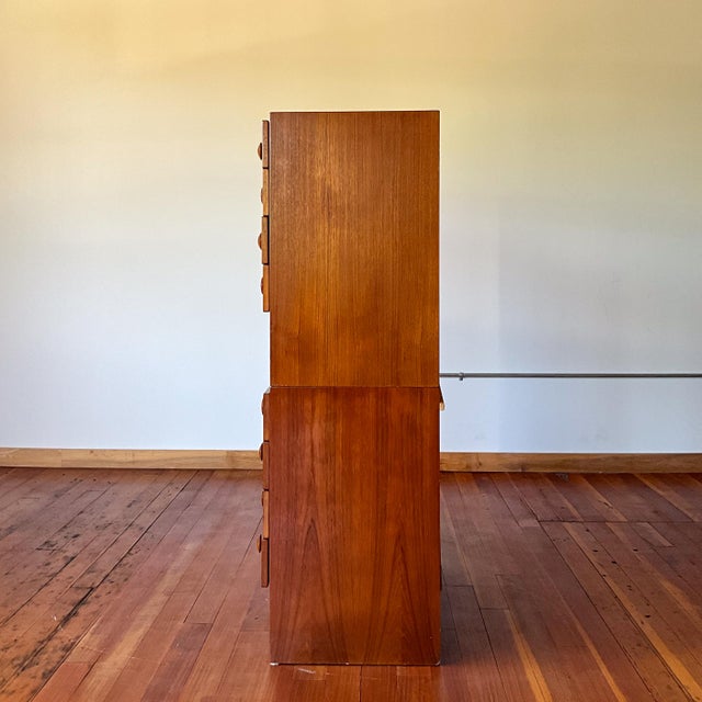 1960s 1960s Sannemans Møbelfabrik Stacking Dresser Drawers, 2 Pieces For Sale - Image 5 of 14