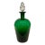 1980s Green Glass Decanter For Sale