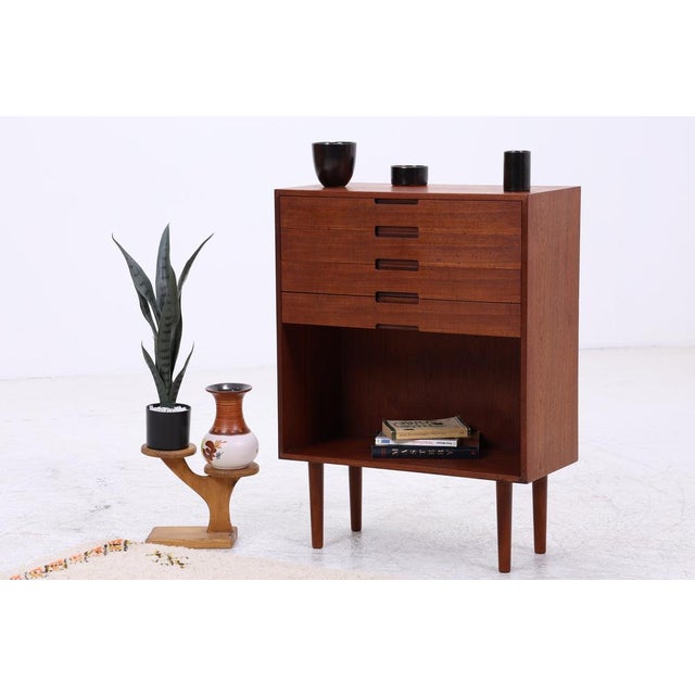 Vintage Teak Chest of Drawers, 1960s For Sale - Image 4 of 13