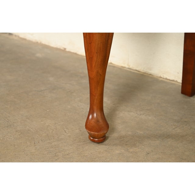 Ethan Allen Georgian Solid Cherry Wood Sideboard Credenza or Buffet For Sale - Image 13 of 17