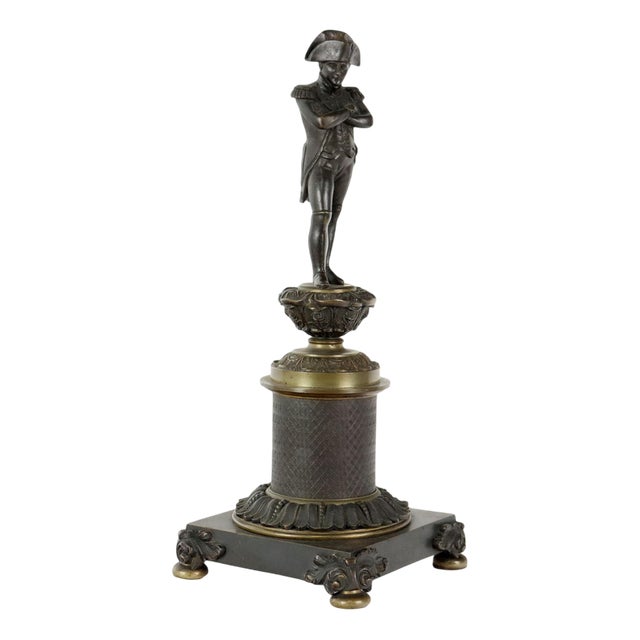 20th Century Napoleon Bronze Sculpture, France For Sale