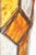 Brutalist Longobard Lantern Pendant in Hammered Glass, Italy, 1960s For Sale - Image 4 of 17