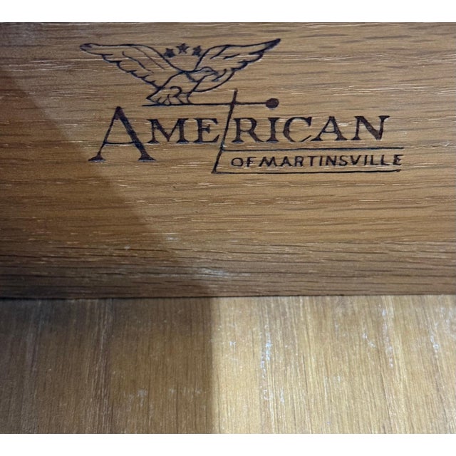 Mid-Century Modern Dania Walnut Bachelor Chests - Set of 2 For Sale - Image 9 of 9