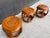 Vintage Hand-Carved Asian Drum Stools – Set of 4 For Sale In Atlanta - Image 6 of 7