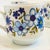 Mid Century Bavarian Porcelain Mugs and Saucers With Blue Floral Design - Set of 6 - Made by Schumann Porcelain- Arzberg, Germany 1960s For Sale In San Francisco - Image 6 of 10