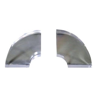 Astrolite Lucite Bookends For Sale