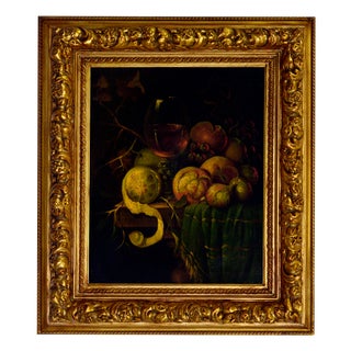 Antonio Celli, Still Life, Early 1990s, Oil on Canvas, Framed For Sale