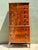 Vintage Queen Anne Style Wood Tallboy Dresser For Sale In West Palm - Image 6 of 12