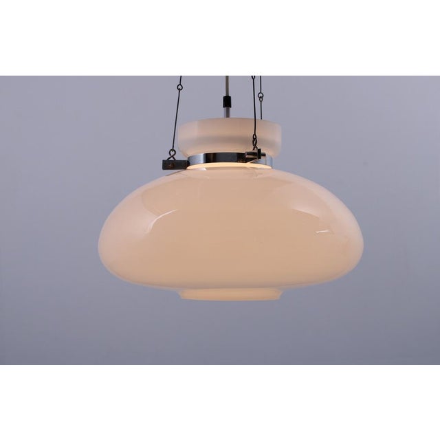 Metal Pendant Ceiling Lamp from Glashütte Limburg, 1970s For Sale - Image 7 of 14