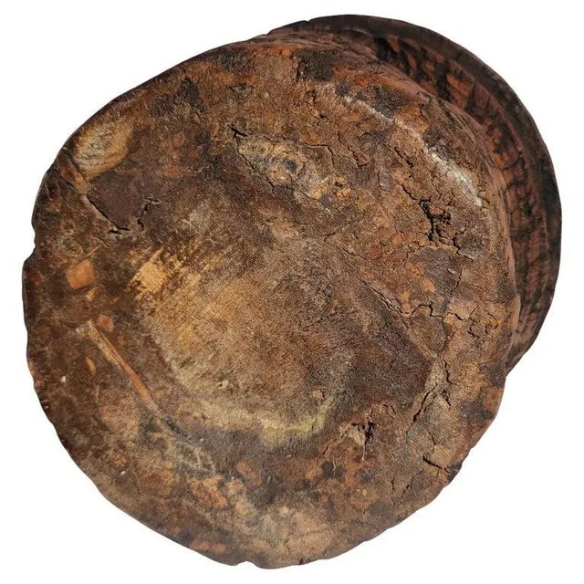 19th Century 19thc Burl Wood Bucket / Container For Sale - Image 5 of 7