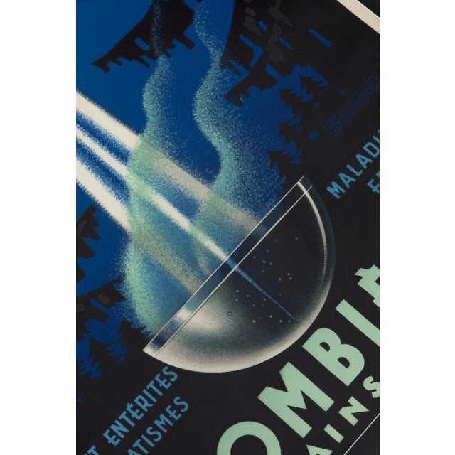 Vintage Plumbieres Les Bains Poster For Sale - Image 3 of 8