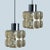 Amber Glass Chrome Pendants attributed to Helena Tynell, 1960s, Set of 2 For Sale - Image 17 of 18