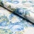 Schumacher Sample - Schumacher Queenies Floral Chintz Fabric in Porcelain For Sale - Image 4 of 5