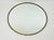 Metal Art Deco Cut Glass and Brass Round Mirror, 1940s For Sale - Image 7 of 7