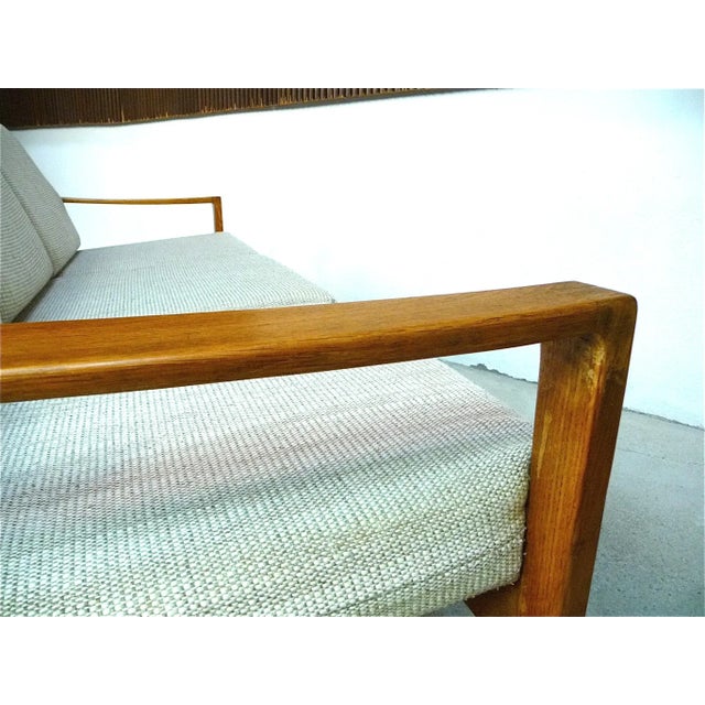 Wood Mid-Century German 3-Seater Sofa from WK Wohnen, 1960s For Sale - Image 7 of 18