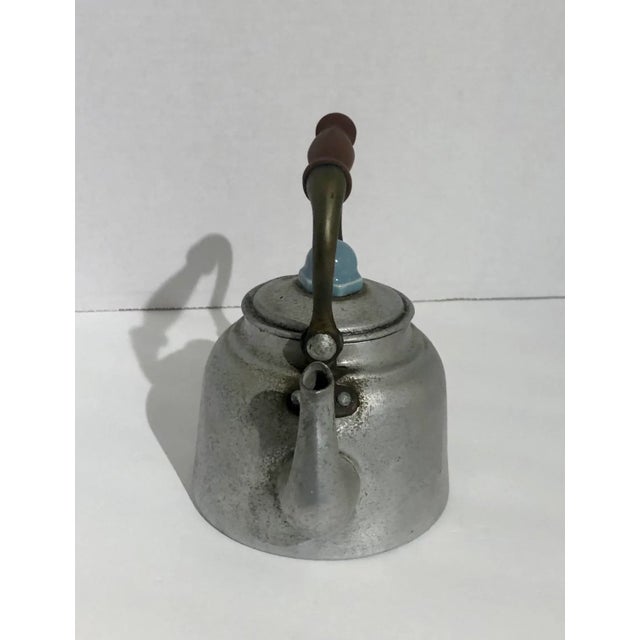 Vintage Aluminum Tea Kettle For Sale - Image 9 of 13