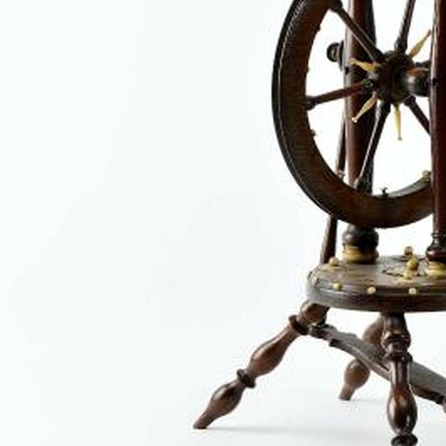 19th Century English Spinning Wheel For Sale - Image 3 of 6