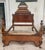 Victorian Antique Italian Victorian Carved Walnut Highback Full Bedframe For Sale - Image 3 of 13